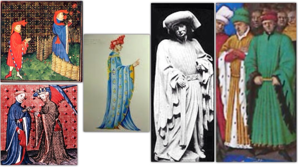 Pellanda alla caviglia a maniche ad "imbuto" o "tromba" sfrangiate