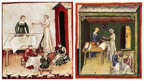 Camicie in Tacuinum Sanitatis