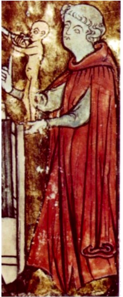 Miniatura inglese seconda metà XIII secolo