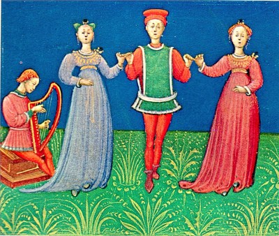 I tre danzatori, Guglielmo da Pesaro, 1440/63