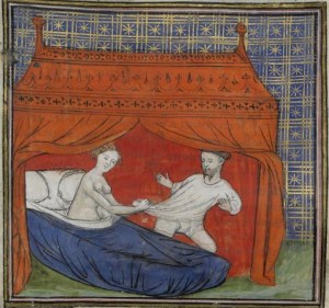 Biblioteca Nazionale di. Francia, Arsenal 3480, dettaglio del foglio 33, 1405